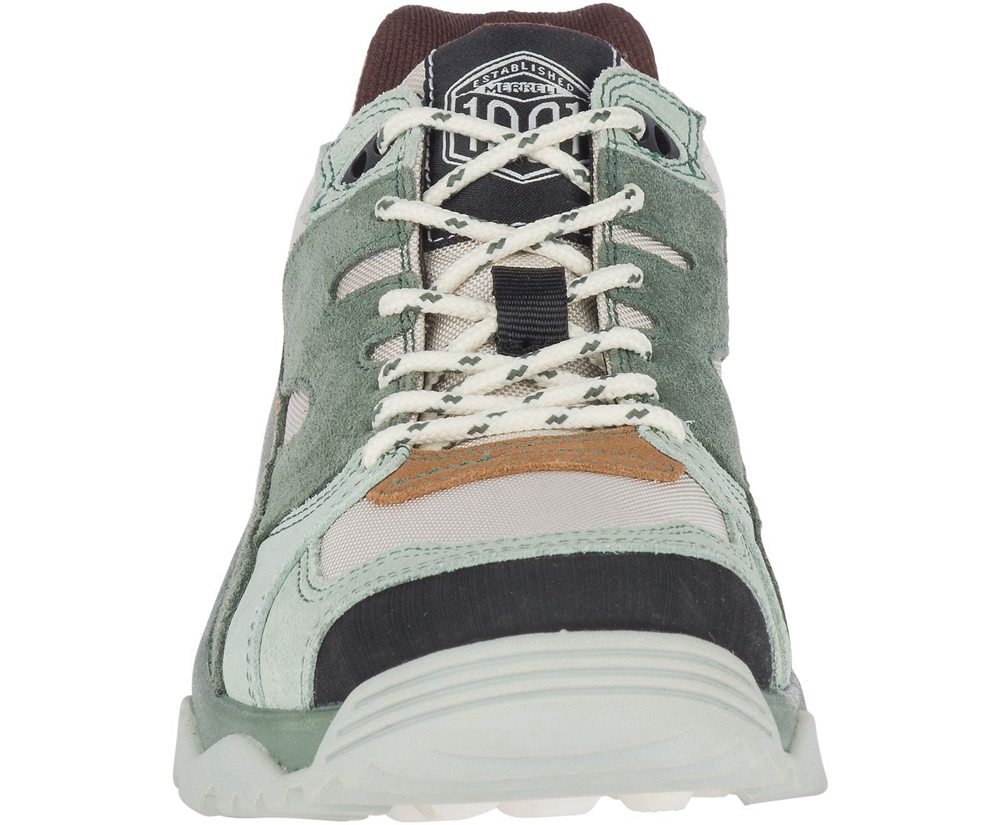 Merrell Sneakers Dame - Boulder Range - Olivengrøn/Hvide - BCG071923